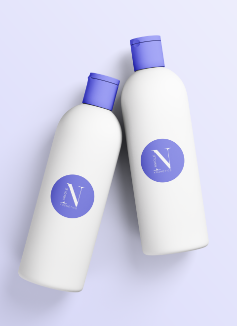 Cosmetic Bottle Mockups nikone Cosmetic Bottle Mockups nikone